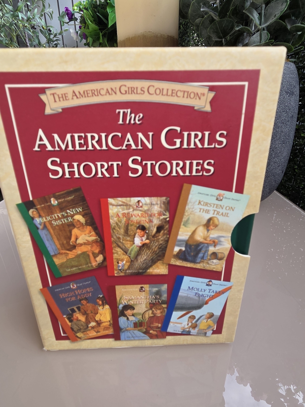 American Girl Short Stories Boxed Set - Red and Cream Cover